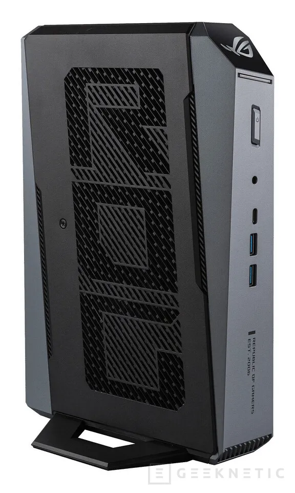 Geeknetic ASUS presenta el ROG GR70, un mini PC gaming con Ryzen 9 y gráfica RTX 5070 que ofrece potencia de sobremesa 1