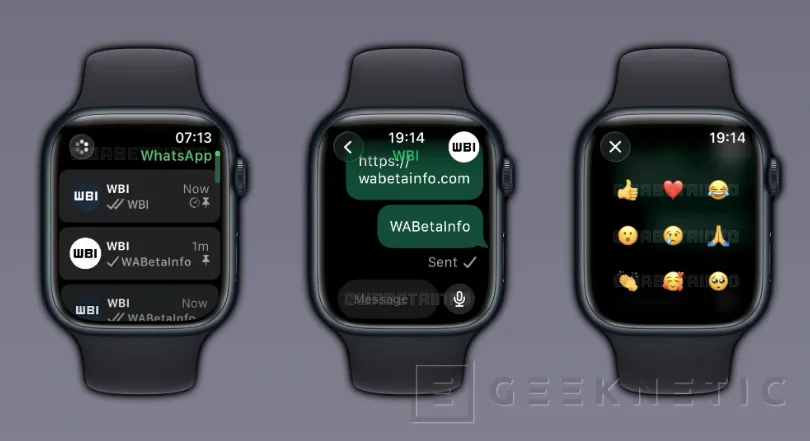 Geeknetic WhatsApp por fin tendrá una app nativa para el Apple Watch: así podrás responder mensajes desde la muñeca 1