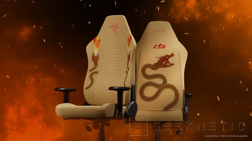 Geeknetic Razer y Valve lanzan la colección Dragon Lore de Counter-Strike 2 con periféricos de eSports de élite inspirados en el icónico AWP legendario 5