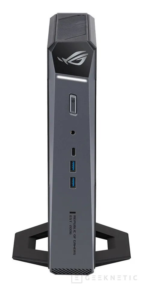 Geeknetic ASUS presenta el ROG GR70, un mini PC gaming con Ryzen 9 y gráfica RTX 5070 que ofrece potencia de sobremesa 2