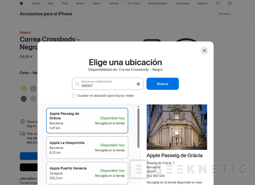 Geeknetic El accesorio más inesperado del iPhone 17 ha volado de las tiendas: la correa Crossbody se agota en casi todos los colores 1