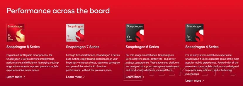 Geeknetic Procesadores Móviles del 2025 y 2026: Los mejores SoCs desde las gamas Ultra Premium a Entrada 1