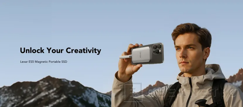 Geeknetic El SSD Externo Lexar ES5 ya está disponible,1 TB y hasta 2.000 MB/s de lectura y escritura por 119,99 dólares 1