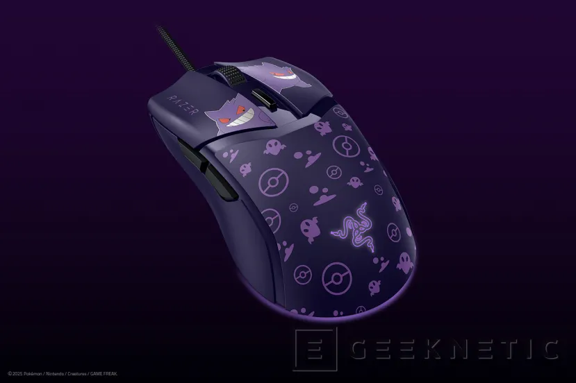 Geeknetic Razer añade al Pokémon Gengar a su alfombrilla XXL y a su ratón Cobra 4