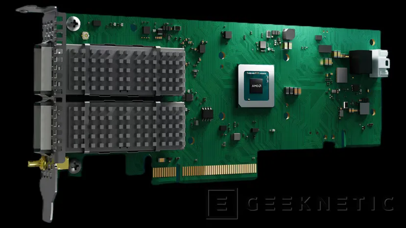 Geeknetic AMD recorta la latencia un 40 % y duplica el rendimiento con los nuevos adaptadores Ethernet Solarflare X4 1
