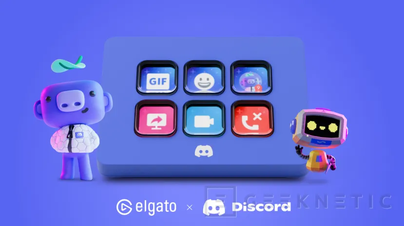 Geeknetic El elgato Stream Deck Mini se viste de morado en esta edición especial para Discord 1