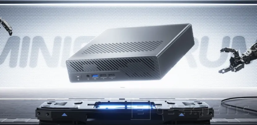 Geeknetic La CPU china CIX CP8180  llega a Europa en la mini Workstation MinisForum MS-R1 1