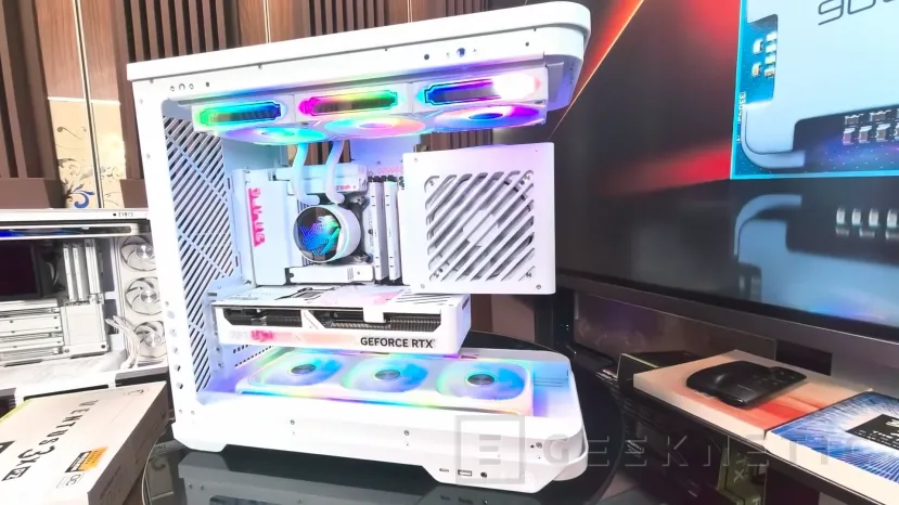 Geeknetic Nuevo concepto BTF 3.0 que incluye fuentes y ventiladores sin cables y refrigeración líquida con tubos cortos 1