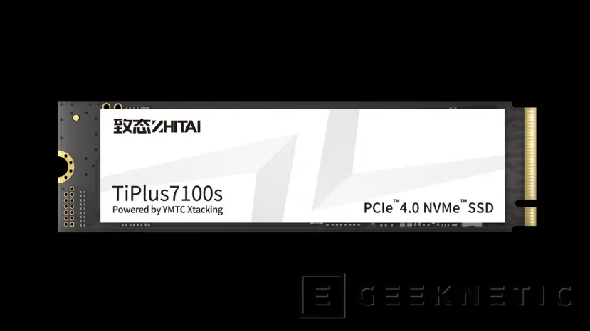 Geeknetic Zhitai presenta el SSD TiPlus 7100s, tecnología Xtacking 4.0 con celdas 3D NAND de 294 capas y hasta 7.400 MB/s sin cache DRAM 1