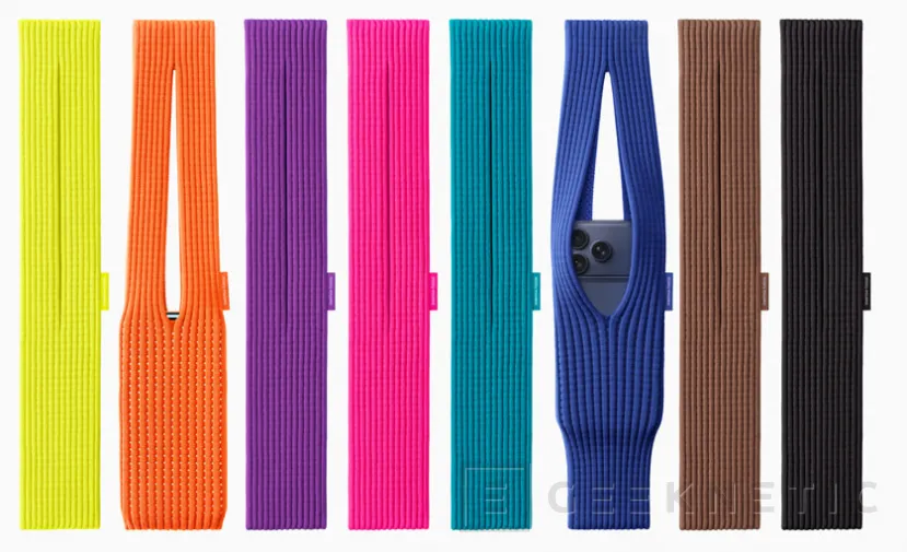 Geeknetic Apple quiere que lleves tu iPhone en "un trozo de tela": así es el iPhone Pocket creado con ISSEY MIYAKE 1