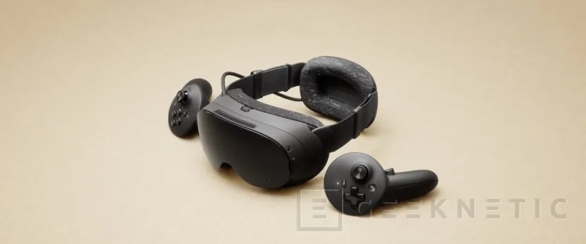 Geeknetic Steam Frame es el nuevo visor VR inalámbrico de Valve con mandos hápticos integrados y compatibilidad total con SteamOS VR 1