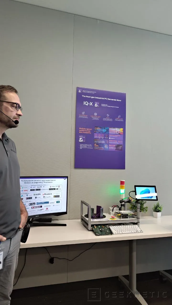 Geeknetic Qualcomm presenta la serie Dragonwing IQ-X para entornos industriales, gran rendimiento con núcleos Oryon y hasta 45 TOPS 3