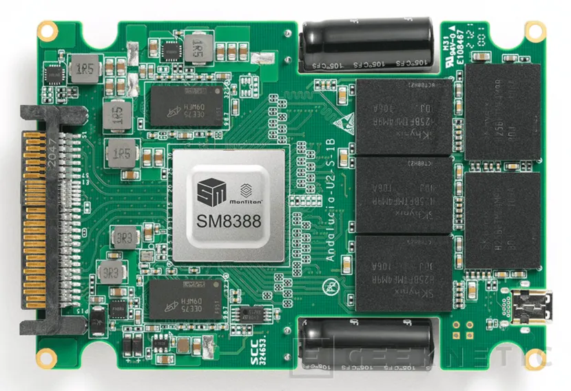 Geeknetic Silicon Motion impulsa el almacenamiento para IA con el nuevo controlador SM8388, capaz de manejar QLC de hasta 128 TB con un consumo inferior a 5 W 1