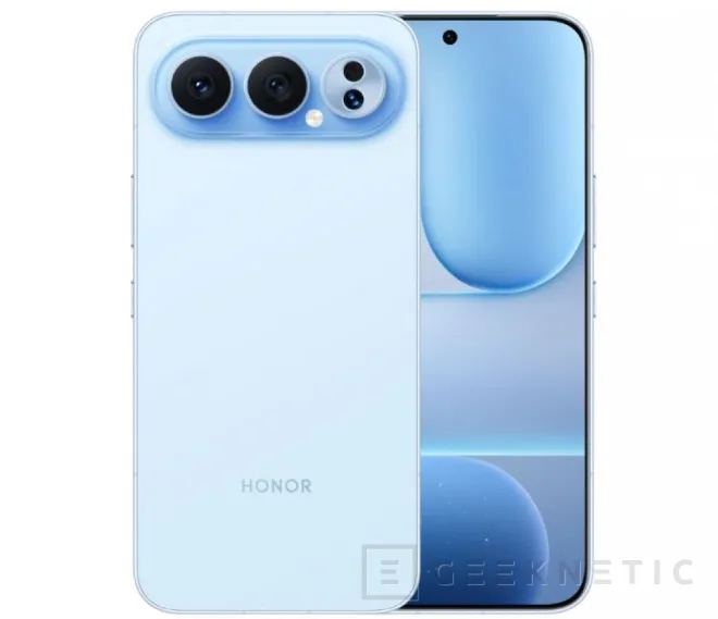 Geeknetic La autonomía de los móviles se dispara: el Honor 500 Pro se filtra con una espectacular batería de 8.000 mAh 1