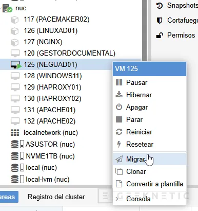 Geeknetic Cómo Configurar una Red Dedicada para Migraciones en Proxmox 7