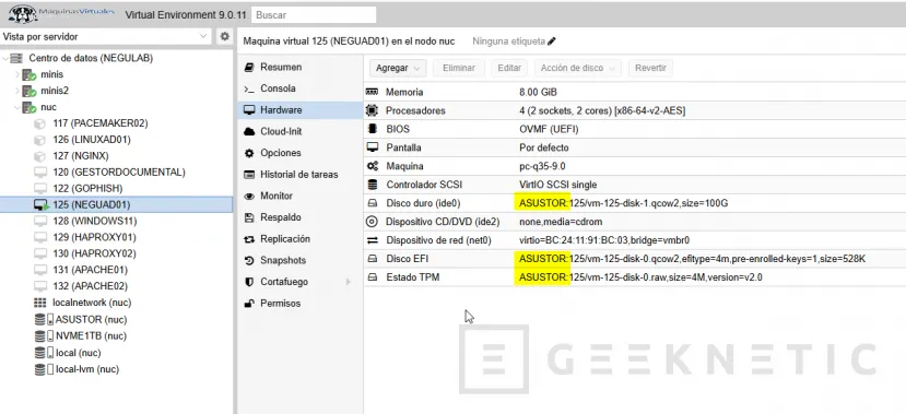 Geeknetic Cómo Configurar una Red Dedicada para Migraciones en Proxmox 6