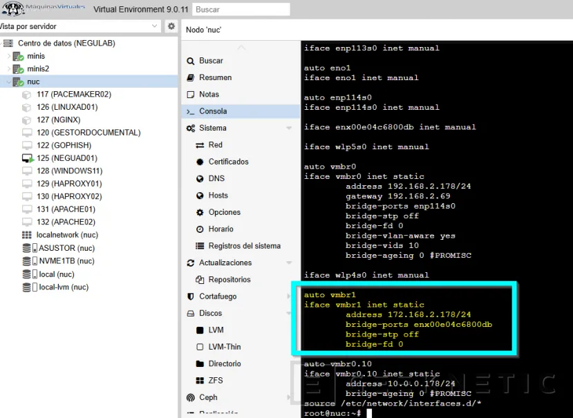 Geeknetic Cómo Configurar una Red Dedicada para Migraciones en Proxmox 1