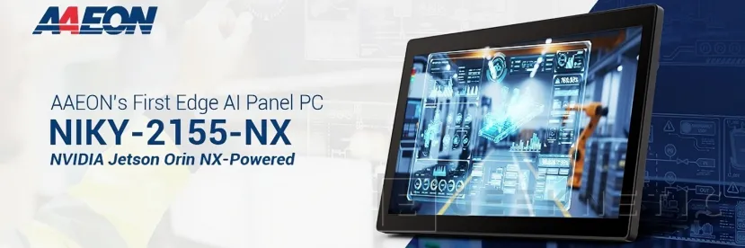 Geeknetic El nuevo AAEON NIKY-2155-NX AI Panel PC incluye una pantalla de 15,6 pulgadas y opciones para IA 1