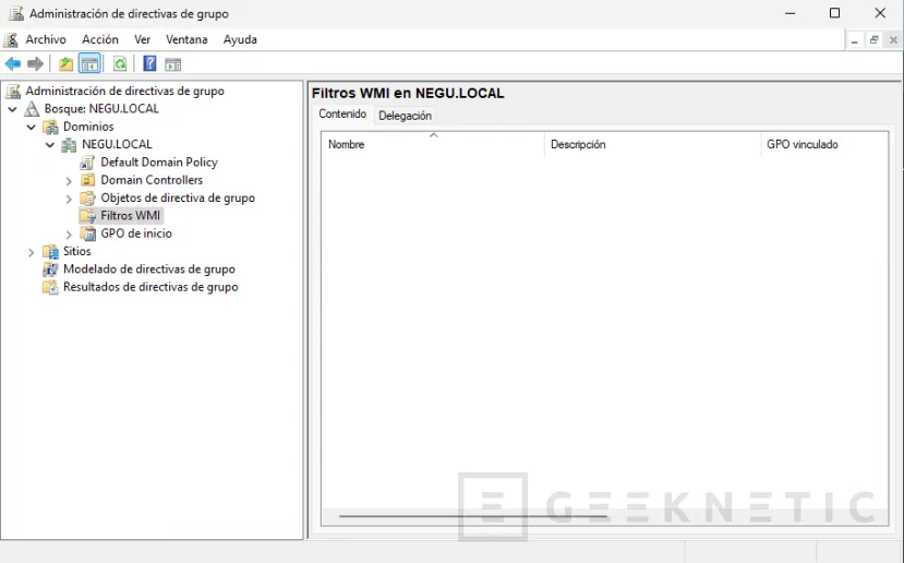 Geeknetic Filtrado Quirúrgico de GPOs con WMI 9