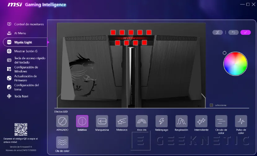 Geeknetic MSI MPG 271QR QD-OLED X50 Review 11