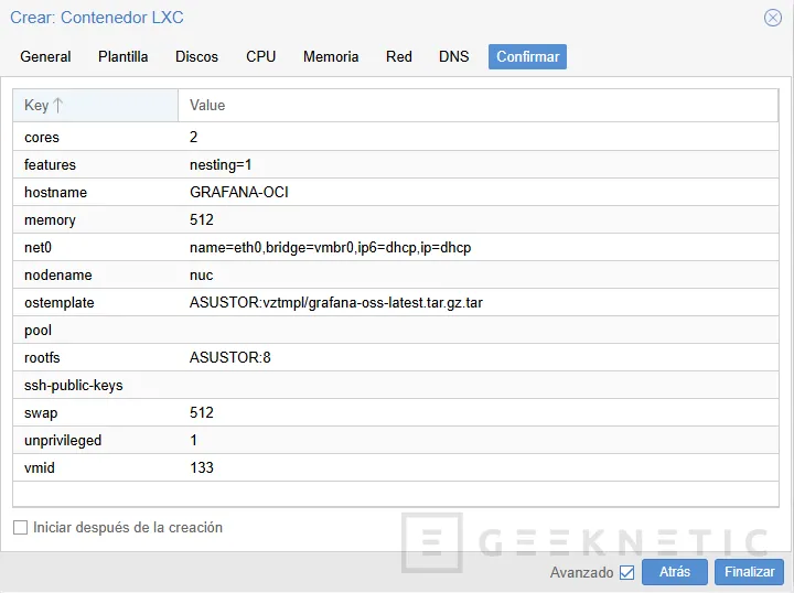 Geeknetic Proxmox 9.1.1 Transforma LXC: Cómo Usar Imágenes Docker (OCI) Directamente 14