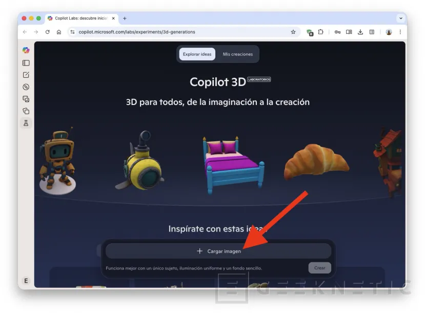 Geeknetic Cómo crear modelos 3D con cualquier foto gracias a Copilot 4