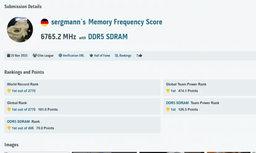 Geeknetic Récord de memoria DDR5, esta vez se ha alcanzado los 13.530 MT/s con memoria CORSAIR y placas GIGABYTE 1
