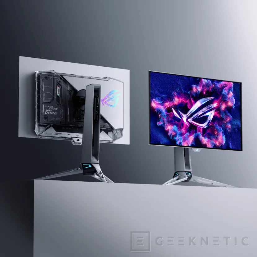 Geeknetic Ya disponible el ASUS ROG Swift OLED PG27AQWP-W, hasta 720 Hz con un precio de 1.099 euros 4