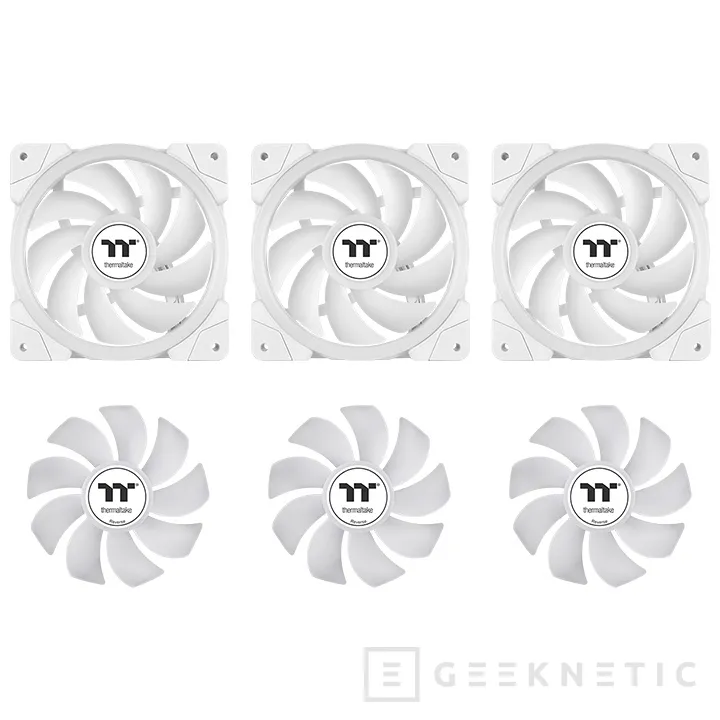 Geeknetic Nueva RL AiO Thermaltake MINECUBE 360 Ultra ARGB Sync, con cuádruple pantalla LCD en el cabezal 4