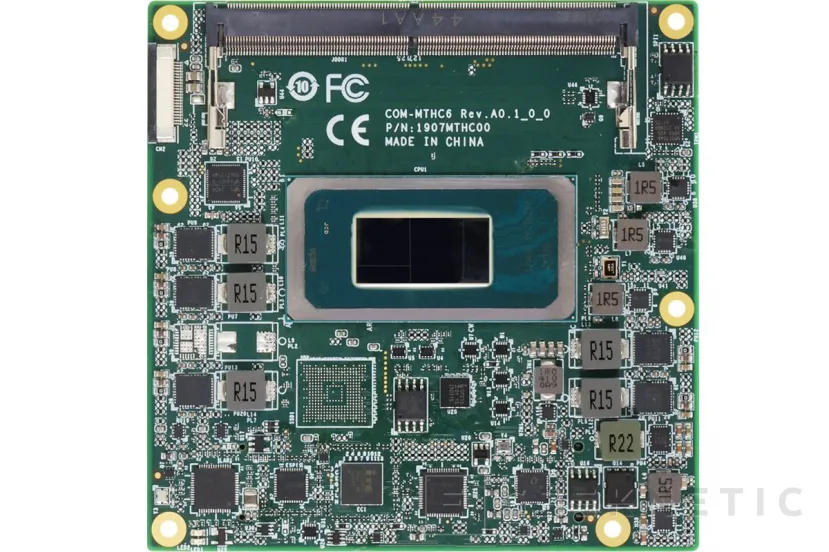 Geeknetic La nueva placa AAEON COM-ARHC6 ofrece hasta un Intel Core Ultra 9 285H en un tamaño de 95 x 95 mm 1
