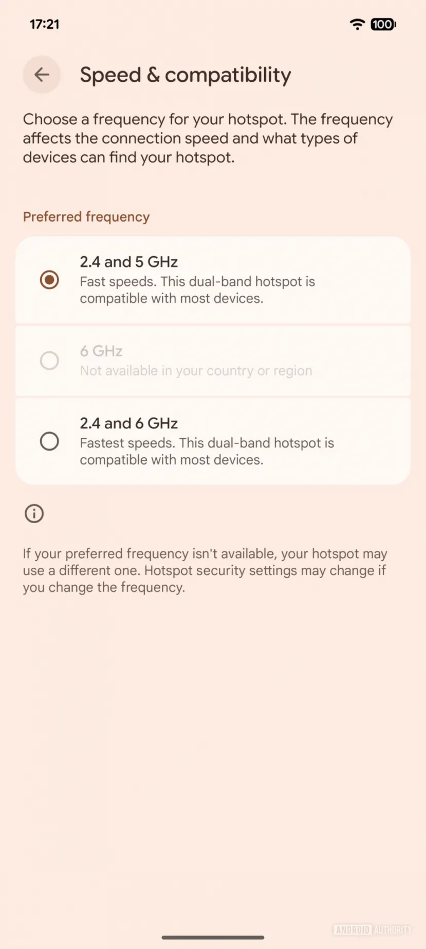 Geeknetic Android prepara una nueva opción de hotspot que combina la velocidad de los 6 GHz con la máxima compatibilidad 1