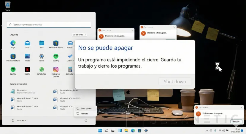 Geeknetic Solucionar problemas de apagado en el PC después de instalar la actualización de Windows 11 KB5068861 1