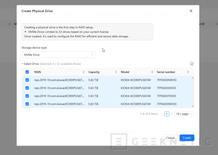 Geeknetic GRaid Technology SupremeRAID Ultra SR-1010 Review 10