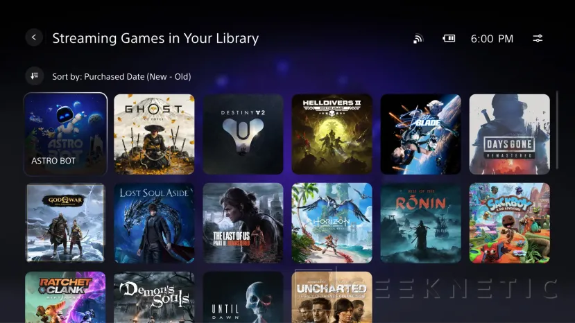 Geeknetic PlayStation Portal estrena juego en la nube: streaming de juegos digitales de PS5, nueva interfaz, audio 3D y más mejoras clave 1