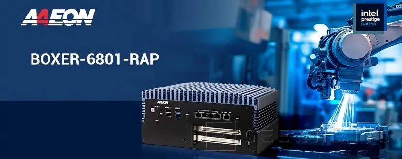 Geeknetic Nuevo AAEON BOXER-6801-RAP, un MiniPC fanless con 4 conectores PoE y procesadores Intel Raptor Lake 1