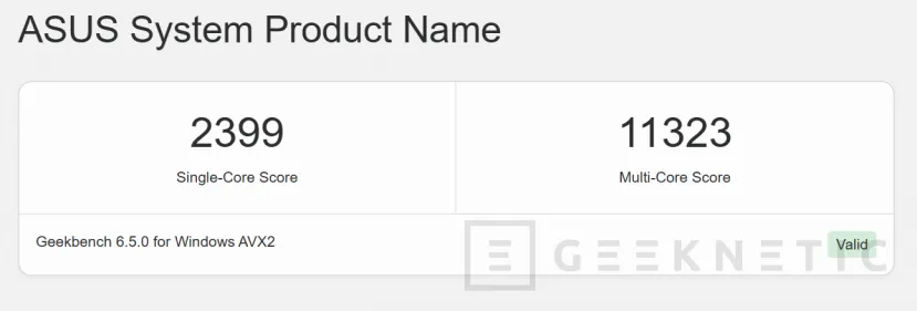 Geeknetic Aparece en Geekbench el AMD Ryzen 5 7500X3D, hasta 4,6 GHz y 96 MB de caché 2