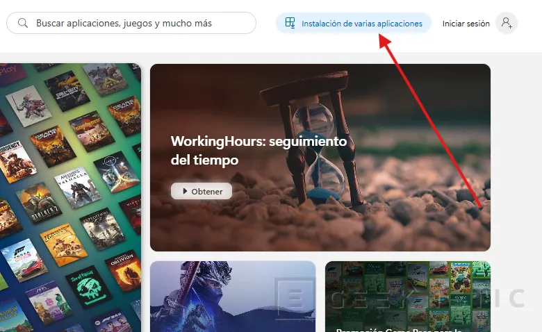 Geeknetic La Microsoft Store estrena la función más útil en tiempo: llega un instalador para descargar varias apps de golpe 1