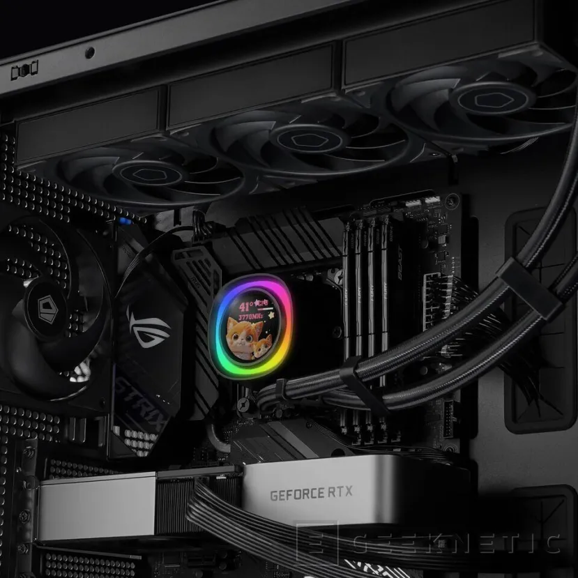 Geeknetic ID-Cooling presenta las nuevas FX360 LCD, LCD PE y TD: refrigeración líquida de 360 mm con pantalla integrada, bomba Gen 7 Pro y montaje simplificado 2