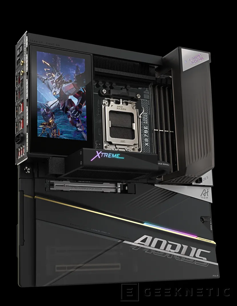 Geeknetic Gigabyte lanza la X870E AORUS XTREME X3D AI TOP con overclock inteligente y DDR5 a más de 9000 MT/s 2