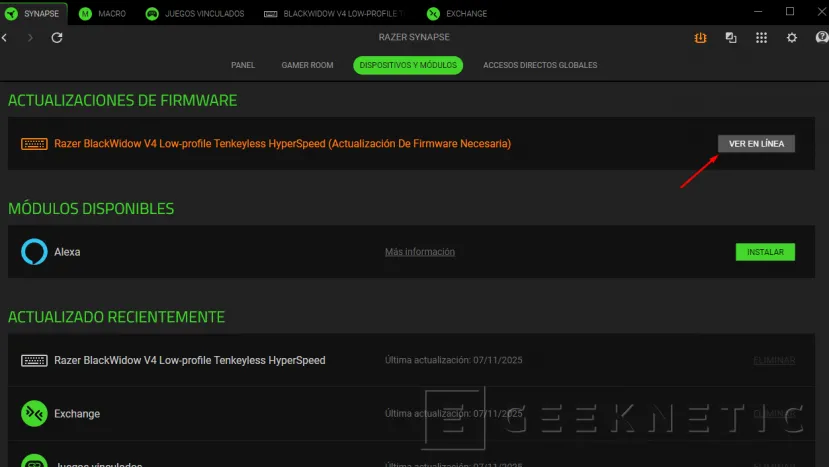 Geeknetic Razer BlackWidow V4 Low-Profile TKL HyperSpeed Review 22