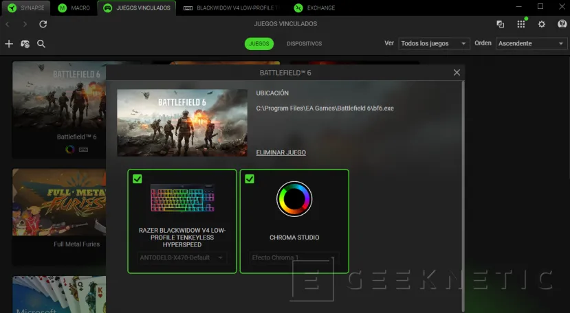 Geeknetic Razer BlackWidow V4 Low-Profile TKL HyperSpeed Review 15