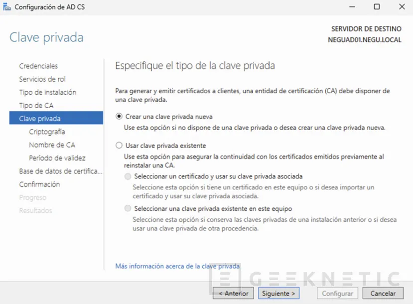 Geeknetic SSL Interno Gratis y Profesional: Monta tu Propia CA con Windows Server 2025 y Despídete de los Errores 10