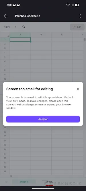 Geeknetic Probamos Proton Sheets, la alternativa a Microsoft Excel y Google Sheets centrada en la privacidad 7