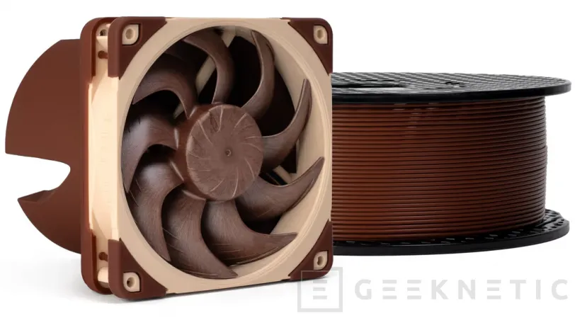 Geeknetic Noctua y Prusa presentan filamento PLA con los icónicos y característicos colores Beige y Marrón 2