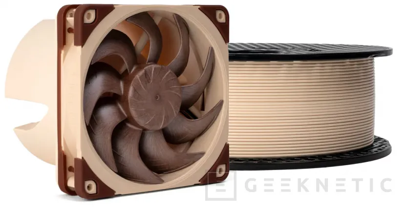 Geeknetic Noctua y Prusa presentan filamento PLA con los icónicos y característicos colores Beige y Marrón 1