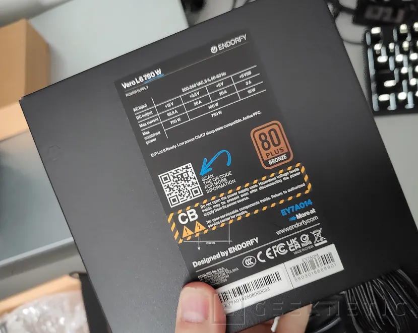 Geeknetic ENDORFY Vero L6 750W Review 3