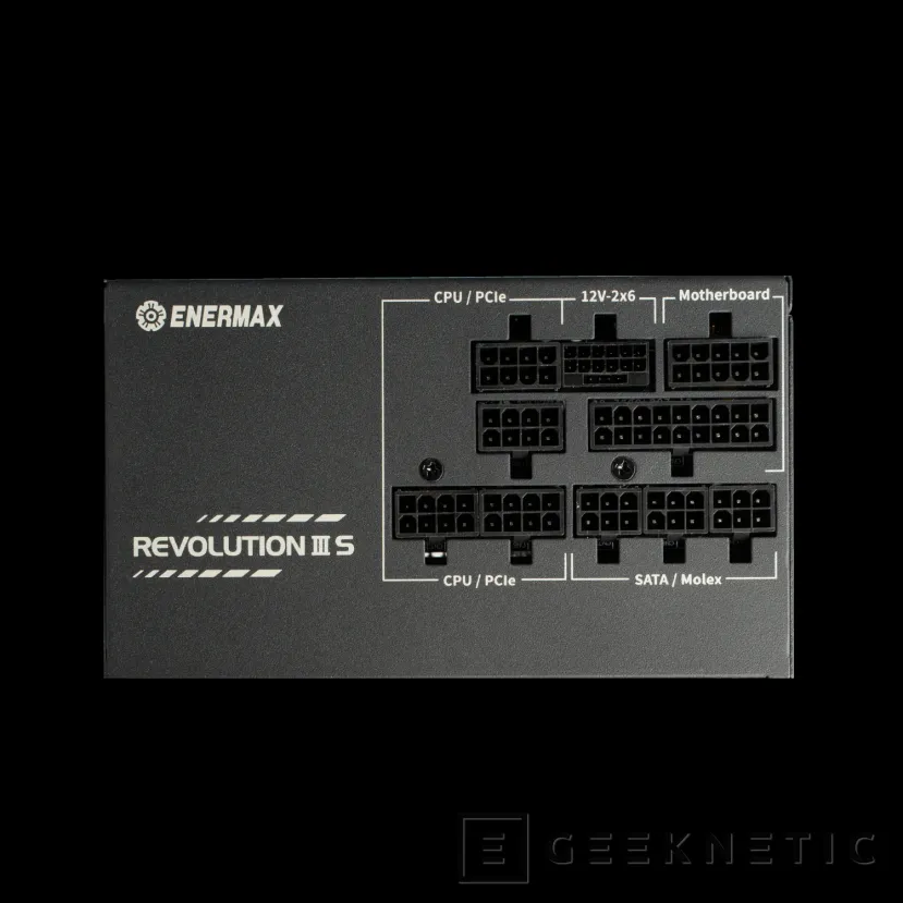Geeknetic Enermax presenta su fuente de alimentación Revolution III S, 1.000 W y 80 PLUS Platinum por 159,99 euros 3
