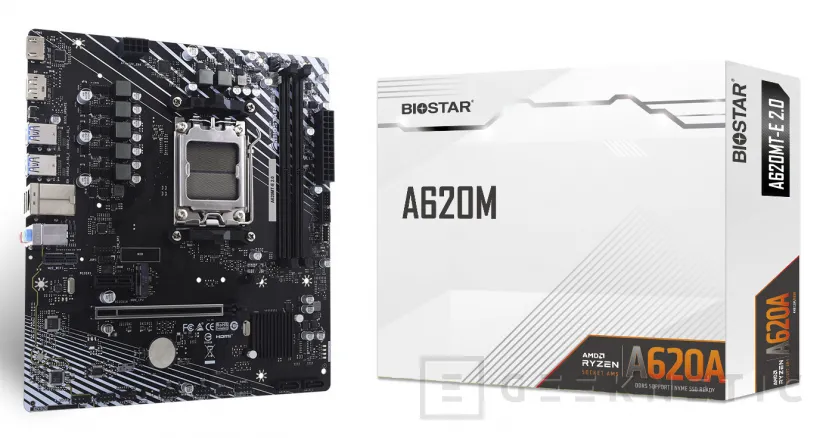 Geeknetic BIOSTAR A620MT-E 2.0 una placa base AM5 con DDR5 y PCIe 4.0 pensada para oficina, HTPC y sistemas integrados 2