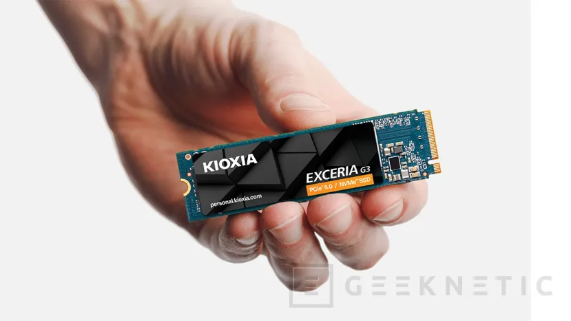 Geeknetic El nuevo SSD KIOXIA EXCERIA G3 alcanza los 10.000 MB/s de lectura 3