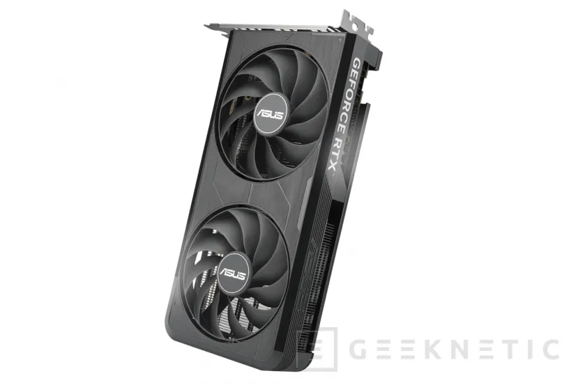 Geeknetic Las nuevas ASUS DUAL RTX 5060/Ti EVO reducen su grosor y también su conector PCI Express, pasando de x16 a x8 2